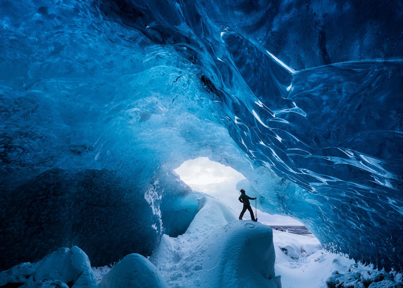 Ice Cave Tour in the National Park of Vatnajökull