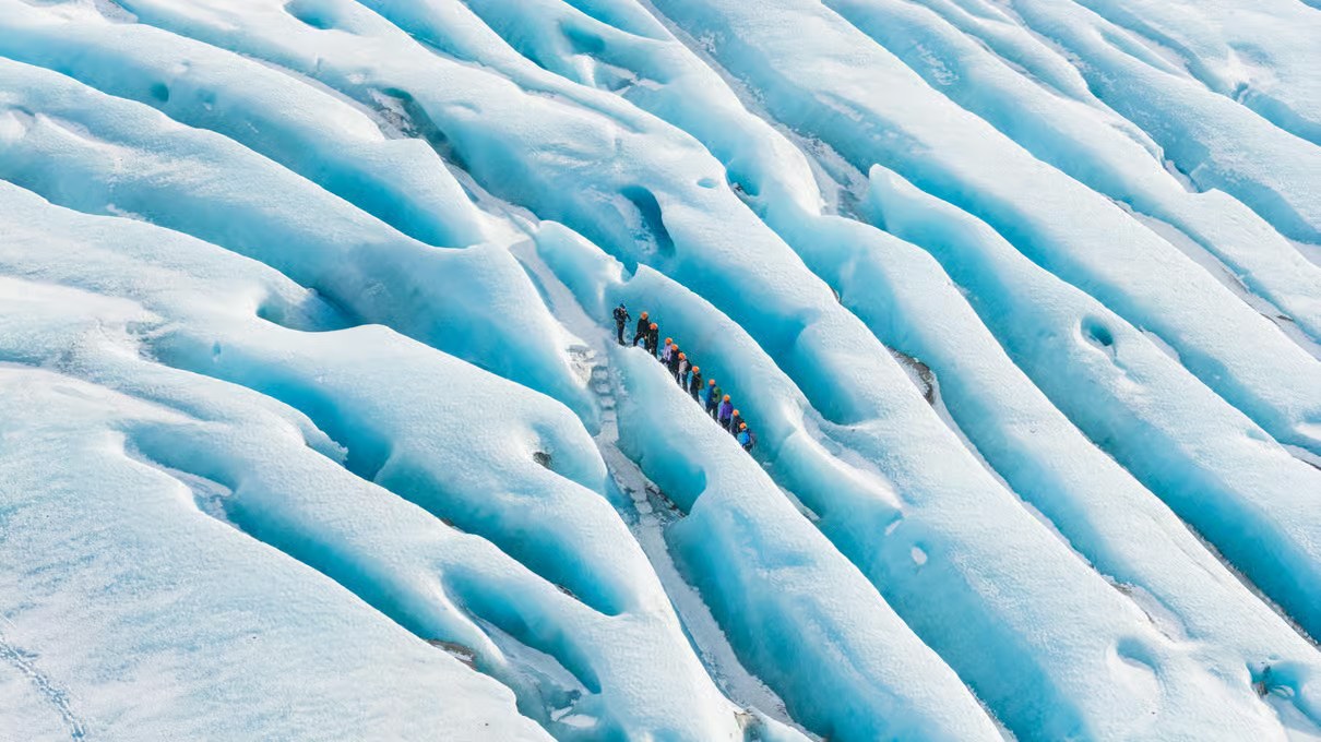 Skaftafell: Blue Ice Maze Glacier Hike on Vatnajökull